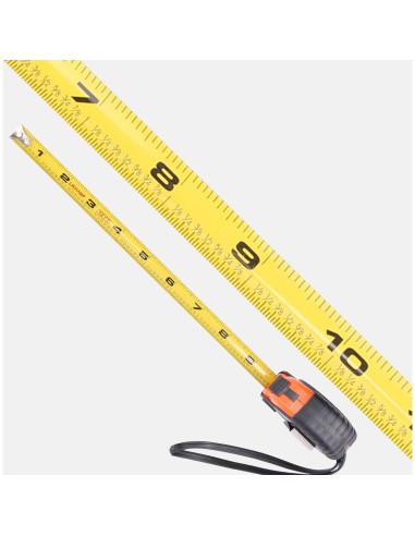 Cinta Métrica Lichamp 365,76 cm 8 Piezas Fácil Lectura