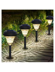 Luces Solares Pearlstar 16" para Jardín - Paquete de 8