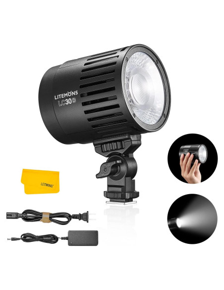 Godox LC30D Luz LED 38W 5600K 35800 LUX para Fotografía Godox LC30D Luz LED 38W 5600K 35800 LUX para Fotografía