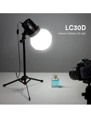 Godox LC30D Luz LED 38W 5600K 35800 LUX para Fotografía