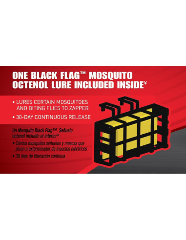 Zapper de Insectos Black Flag BZ-40 40W para Exteriores