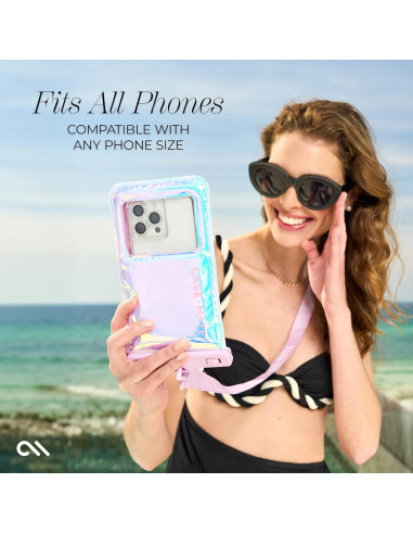 Funda Impermeable Case-Mate IP68 para Teléfono - Iridiscente