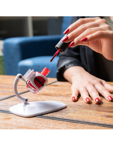 Soporte Antivuelco para Botellas de Esmalte Grip and Tip
