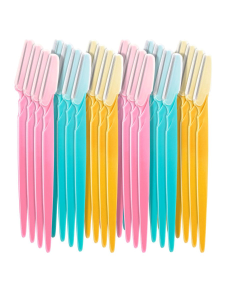 Cuchillas de Cejas Boao 96 Piezas Acero Inoxidable Seguras Cuchillas de Cejas Boao 96 Piezas Acero Inoxidable Seguras