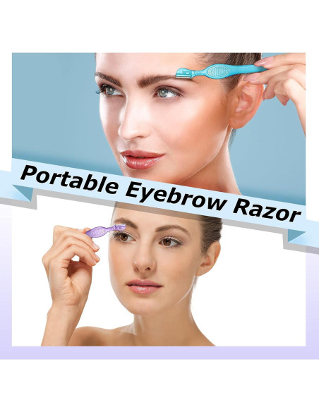 Rasuradores Faciales Portátiles Honoson - 8 Pcs, 4 Colores Rasuradores Faciales Portátiles Honoson - 8 Pcs, 4 Colores