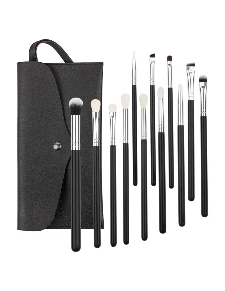 Juego de brochas de maquillaje profesional 12 piezas LH08 Juego de brochas de maquillaje profesional 12 piezas LH08