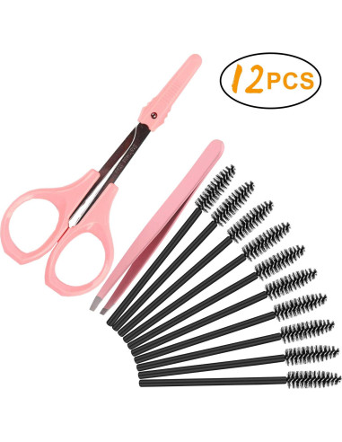 Kit de Cuidado de Cejas HiMo - Tijeras Curvadas 10.16 cm