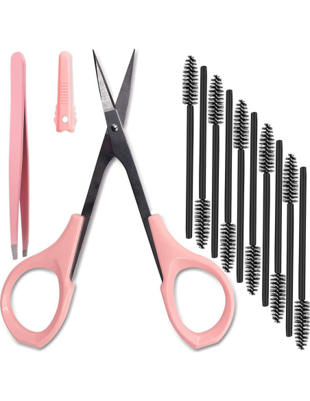 Kit de Cuidado de Cejas HiMo - Tijeras Curvadas 10.16 cm Kit de Cuidado de Cejas HiMo - Tijeras Curvadas 10.16 cm