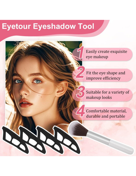 Herramienta de Sombra de Ojos Eyetour - Maquillaje Preciso y Rápido Herramienta de Sombra de Ojos Eyetour - Maquillaje Preciso y Rápido