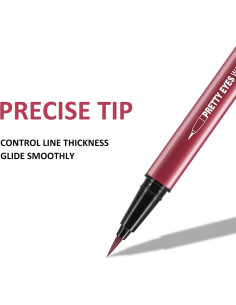 Delineador Líquido Mate Boobeen 9.92g Punta Precisa 2