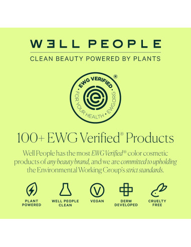 Lápiz de Ojos Well People Fresh Lines, Marrón, Vegano, 1.13g