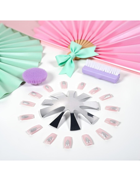 Cortador de Uñas Francesas Juroicessry Kit 9 Tamaños Almendra Cortador de Uñas Francesas Juroicessry Kit 9 Tamaños Almendra