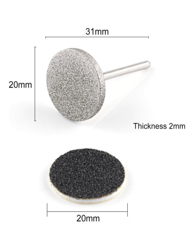 Disco de Lijado de 20mm ShenZhen ManManLi para Uñas