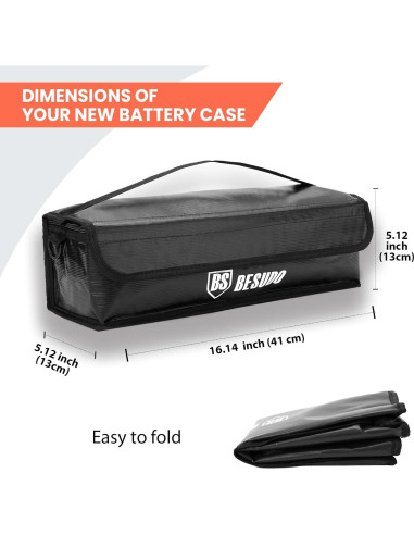 Bolsa Protectora de Batería E-Bike Besudo Tamaño M 41 cm