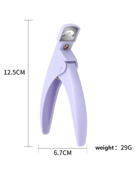 Cortador de Uñas Acrílico Baolaili Profesional 16.4cm Cortador de Uñas Acrílico Baolaili Profesional 16.4cm