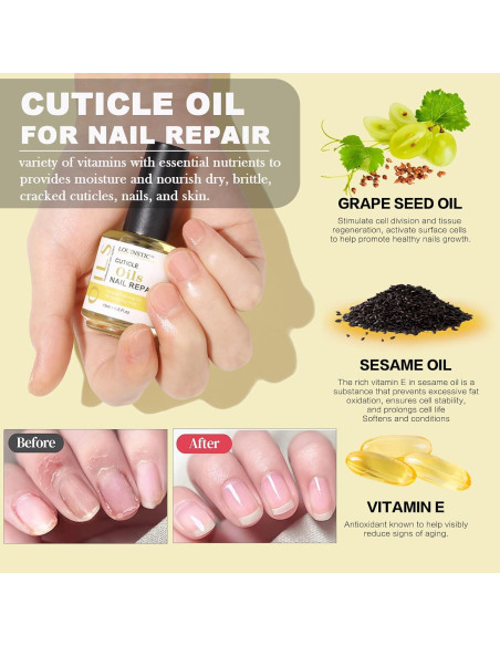 Kit Removedor de Esmalte en Gel LOUINSTIC con Aceite y Láttex Kit Removedor de Esmalte en Gel LOUINSTIC con Aceite y Láttex