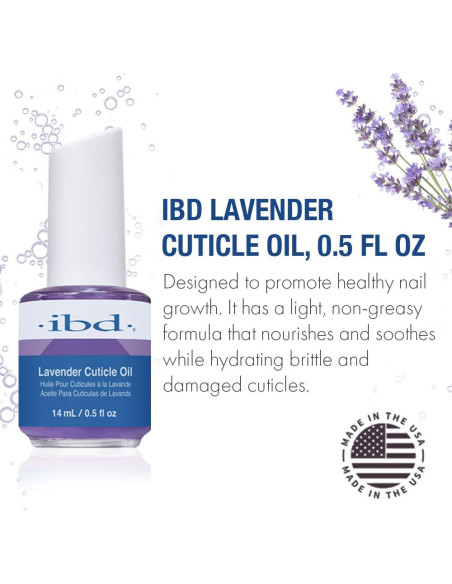Aceite de Cutícula IBD Lavanda 14.79 ml - Hidratante Uñas Aceite de Cutícula IBD Lavanda 14.79 ml - Hidratante Uñas