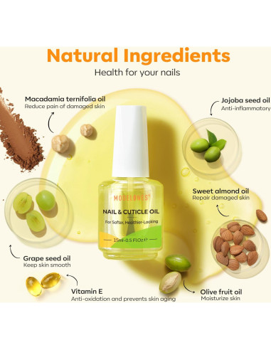 Aceite de Cutícula Modelones 15ml - Crecimiento y Fortalecimiento