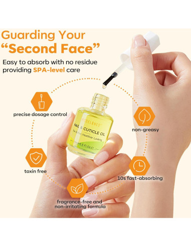 Aceite de Cutícula Modelones 15ml - Crecimiento y Fortalecimiento