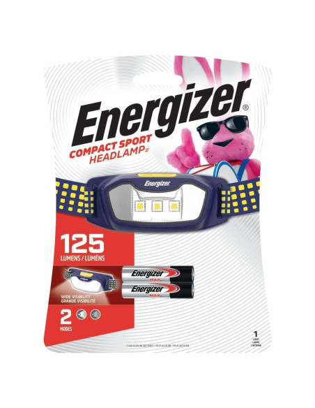 Linterna Frontal LED Energizer Compacta 125 Lúmenes Linterna Frontal LED Energizer Compacta 125 Lúmenes