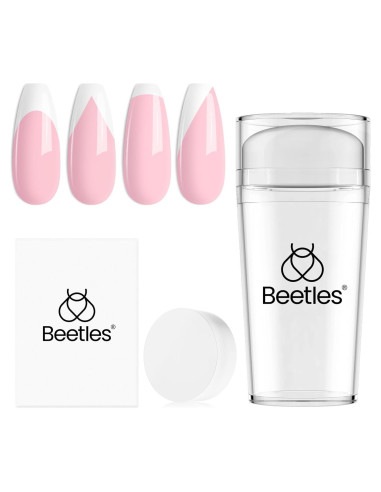 Kit de Sello de Uñas Beetles 3 Piezas con Repuestos