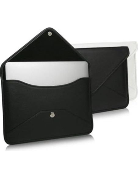 Funda BoxWave para Monitor Lepow D14s - Cuero Sintético Negro Funda BoxWave para Monitor Lepow D14s - Cuero Sintético Negro