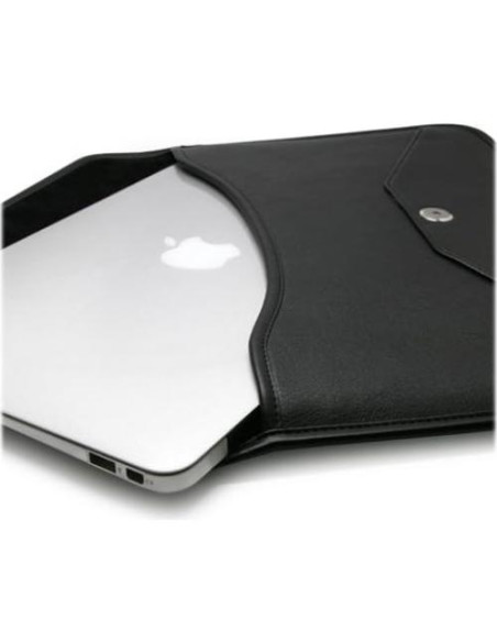 Funda BoxWave para Monitor Lepow D14s - Cuero Sintético Negro Funda BoxWave para Monitor Lepow D14s - Cuero Sintético Negro