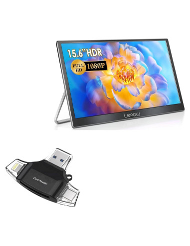 Lector de Tarjetas SD BoxWave AllReader para Monitor Lepow 39 cm