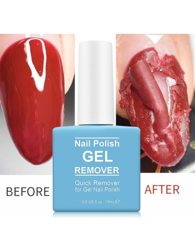Removedor de Esmalte de Uñas en Gel Tangxiashangmao 15ml x2