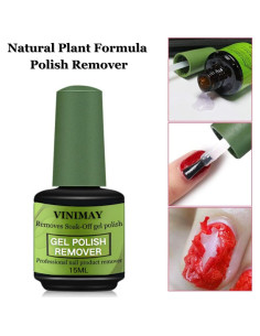 Removedor de Esmalte en Gel NovaCharm 15ml - Paquete de 2 2