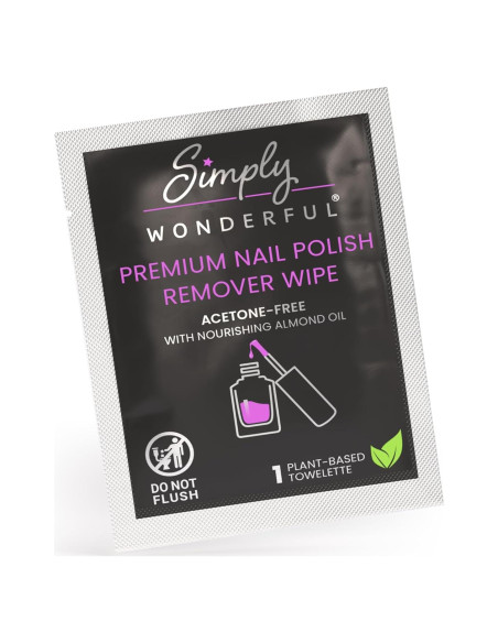 Toallitas Desmaquillantes Simply Wonderful Sin Acetona 20 Unidades Toallitas Desmaquillantes Simply Wonderful Sin Acetona 20 Unidades