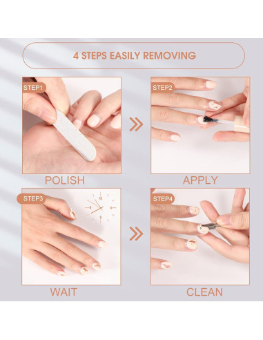 Removedor de Esmalte de Uñas Sin Acetona NOIUNAL 15ml