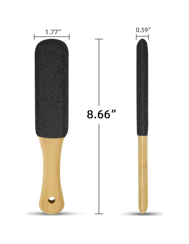 Lima Exfoliadora para Pies JIUZI 2Pack - Eliminador de Callos
