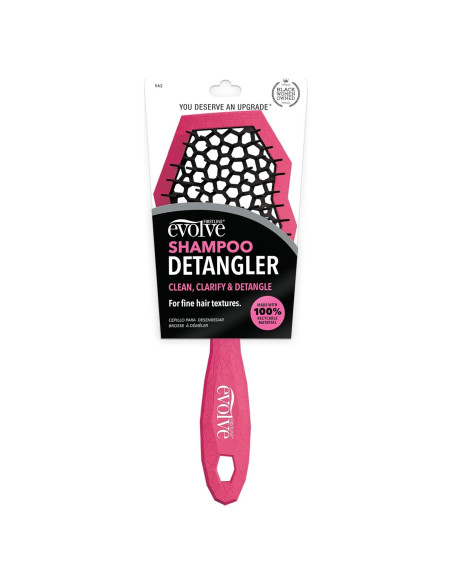 Cepillo Desenredante Evolve Rosa - Limpieza y Cuidado Cabello Cepillo Desenredante Evolve Rosa - Limpieza y Cuidado Cabello