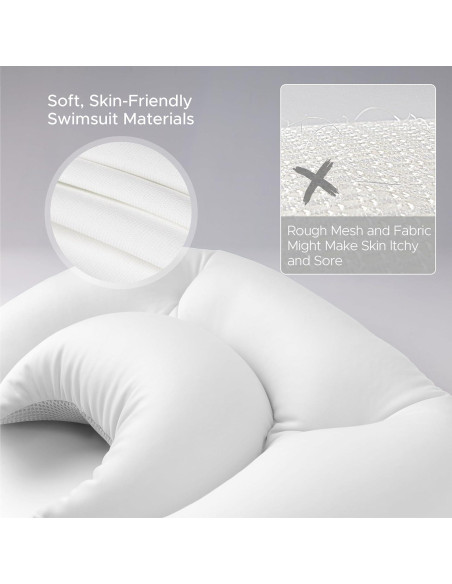 Almohada de Baño Sunlit Ultra Suave con Ventosas - Soporte Ergonómico Almohada de Baño Sunlit Ultra Suave con Ventosas - Soporte Ergonómico