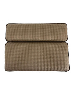 Almohada de Spa Doble Cámara Splash Home Vinilo Lavable 37.1x30cm