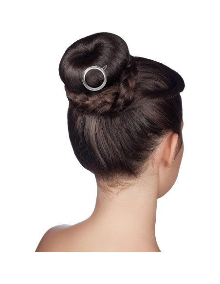 Clip de Cabello Minimalista PAGOW 4 Pcs Oro y Plata Clip de Cabello Minimalista PAGOW 4 Pcs Oro y Plata
