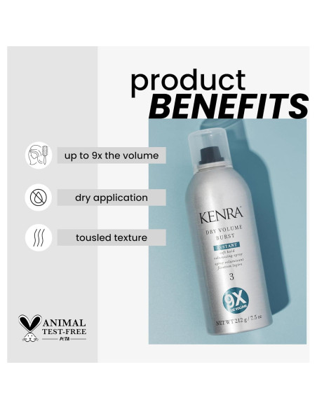 Spray Voluminizador Kenra Professional Dry Volume Burst 212 g Spray Voluminizador Kenra Professional Dry Volume Burst 212 g