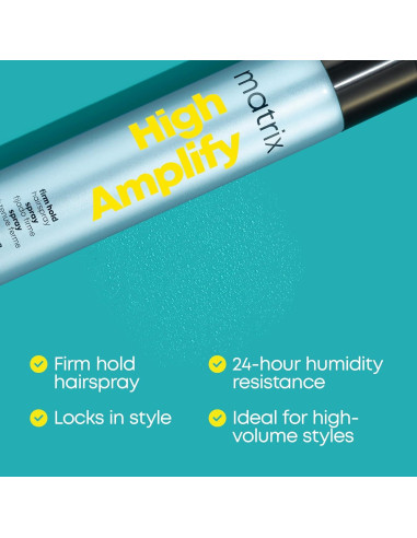 Laca para Cabello Matrix High Amplify 21g - Fijación Firme y Volumen