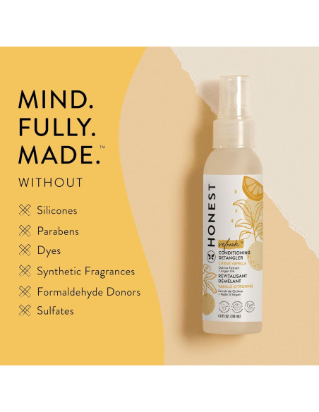 Acondicionador Sin Enjuague Honesto 118 ml - Cítricos y Vainilla Acondicionador Sin Enjuague Honesto 118 ml - Cítricos y Vainilla