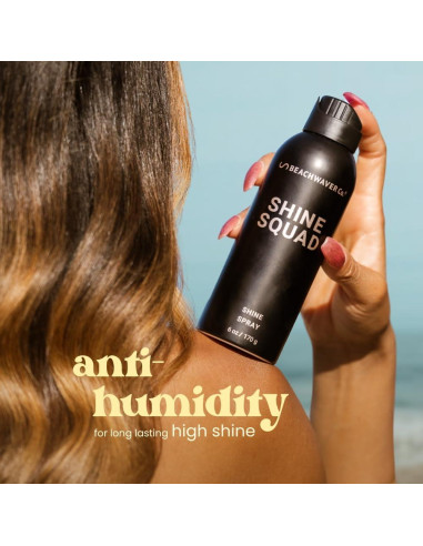 Spray Brillante Beachwaver Shine Squad 48g - Acabado Sin Frizz