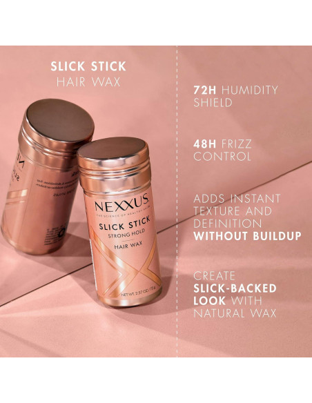 Cera para el Cabello Nexxus Slick Stick 66 g - Fuerte Sujeción Cera para el Cabello Nexxus Slick Stick 66 g - Fuerte Sujeción