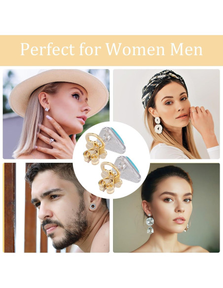 6 Respaldos Elevadores de Pendientes Aysatogc Dorado Ajustables 6 Respaldos Elevadores de Pendientes Aysatogc Dorado Ajustables