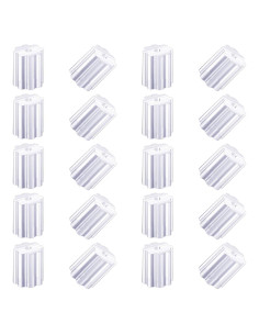 Respaldo de Pendientes Outus 500 Pcs Transparentes 3mm