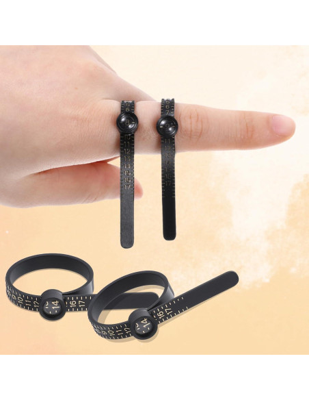 Kit Medidor de Tamaño de Anillo y Pulsera ElevateTech 2 Pcs Kit Medidor de Tamaño de Anillo y Pulsera ElevateTech 2 Pcs