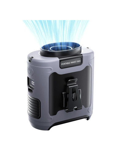 Ventilador de Cintura Aristide Recargable USB 10000mAh
