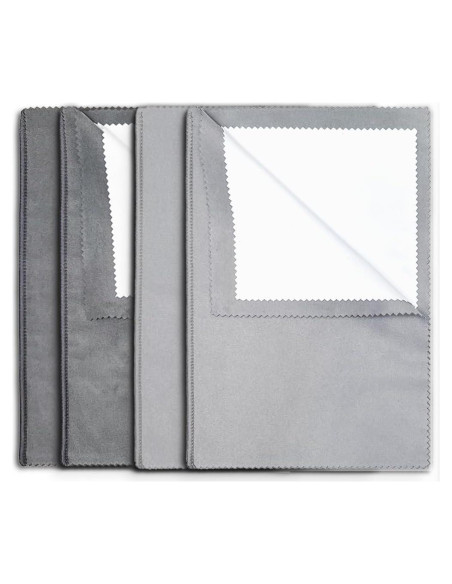 4 Paños de Limpieza de Joyería Triwenve 25x31.2cm 4 Paños de Limpieza de Joyería Triwenve 25x31.2cm
