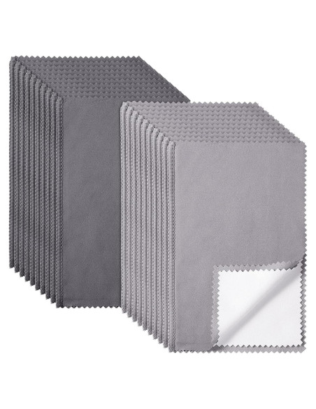 Paños de Pulido de Joyería Breling 20 Pcs 15x20 cm Paños de Pulido de Joyería Breling 20 Pcs 15x20 cm