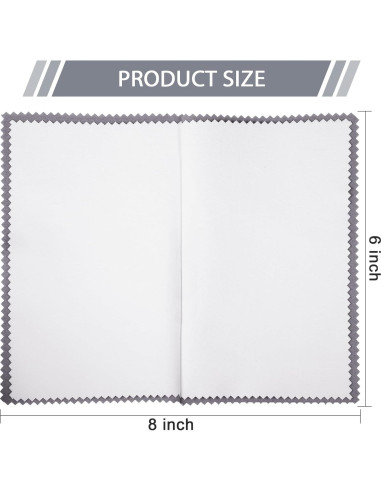 Paños de Pulido de Joyería Breling 20 Pcs 15x20 cm