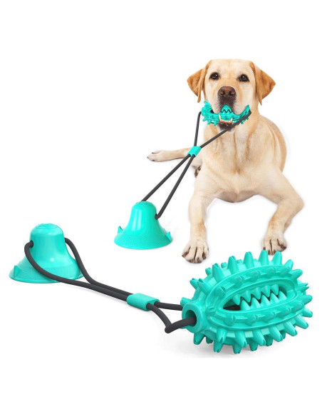 Juguete para Perros Guardians con Ventosa y Cuerda Azul Juguete para Perros Guardians con Ventosa y Cuerda Azul